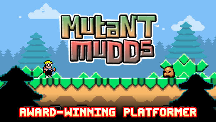 Скриншот игры Mutant Mudds