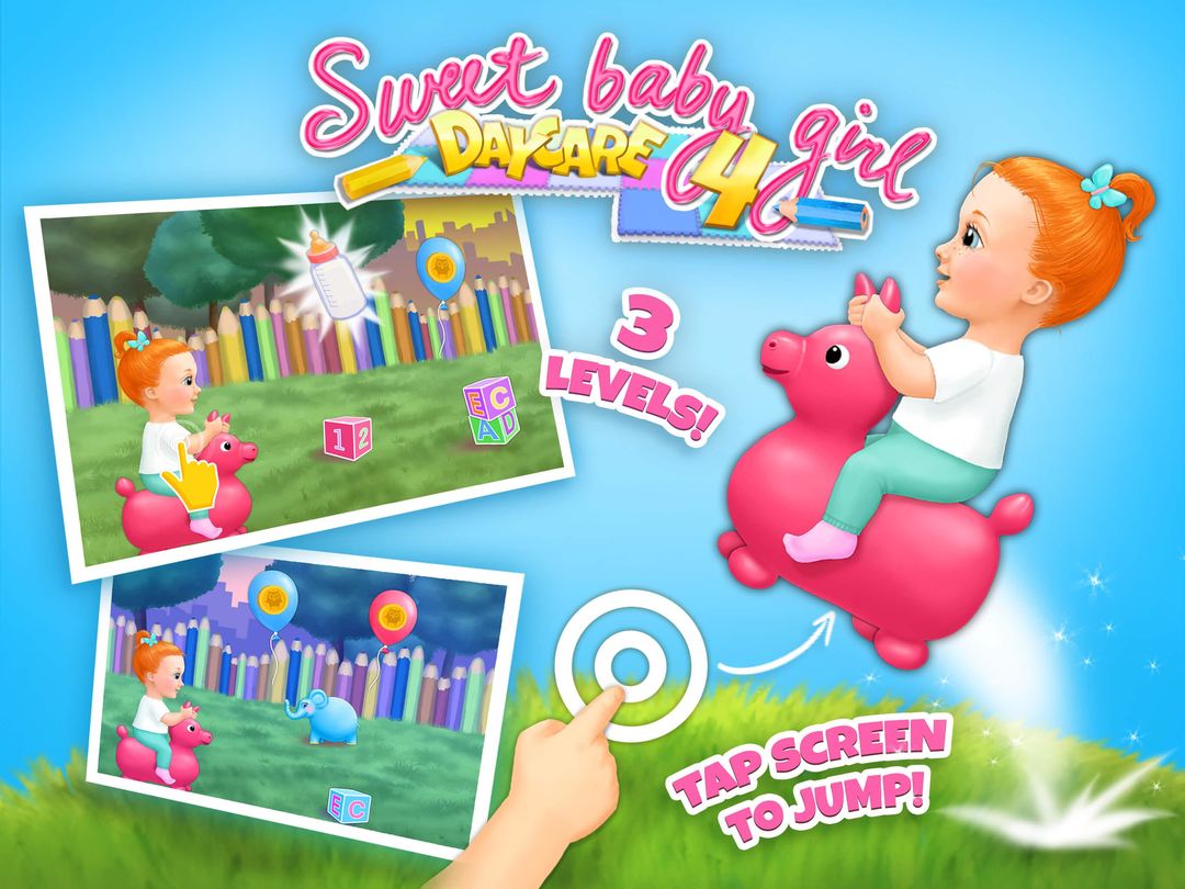 Sweet Baby Girl Daycare 4 - Babysitting Fun 게임 스크린 샷