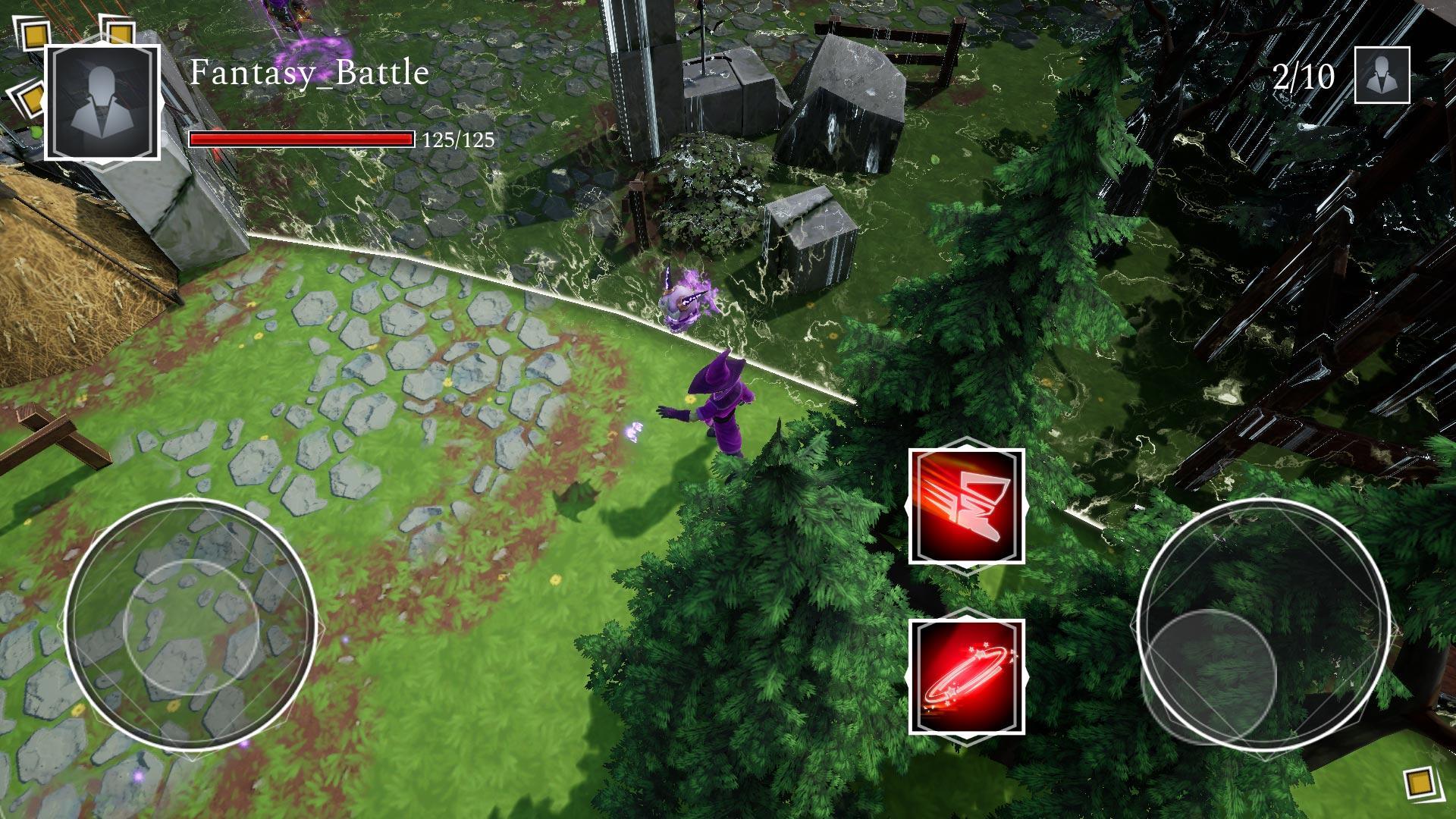 Screenshot 1 of Fantasy Battleground: royale yang menyenangkan 
