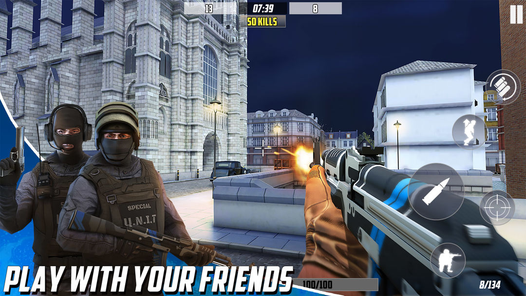 Screenshot of Hazmob: FPS Gun Shooting Games