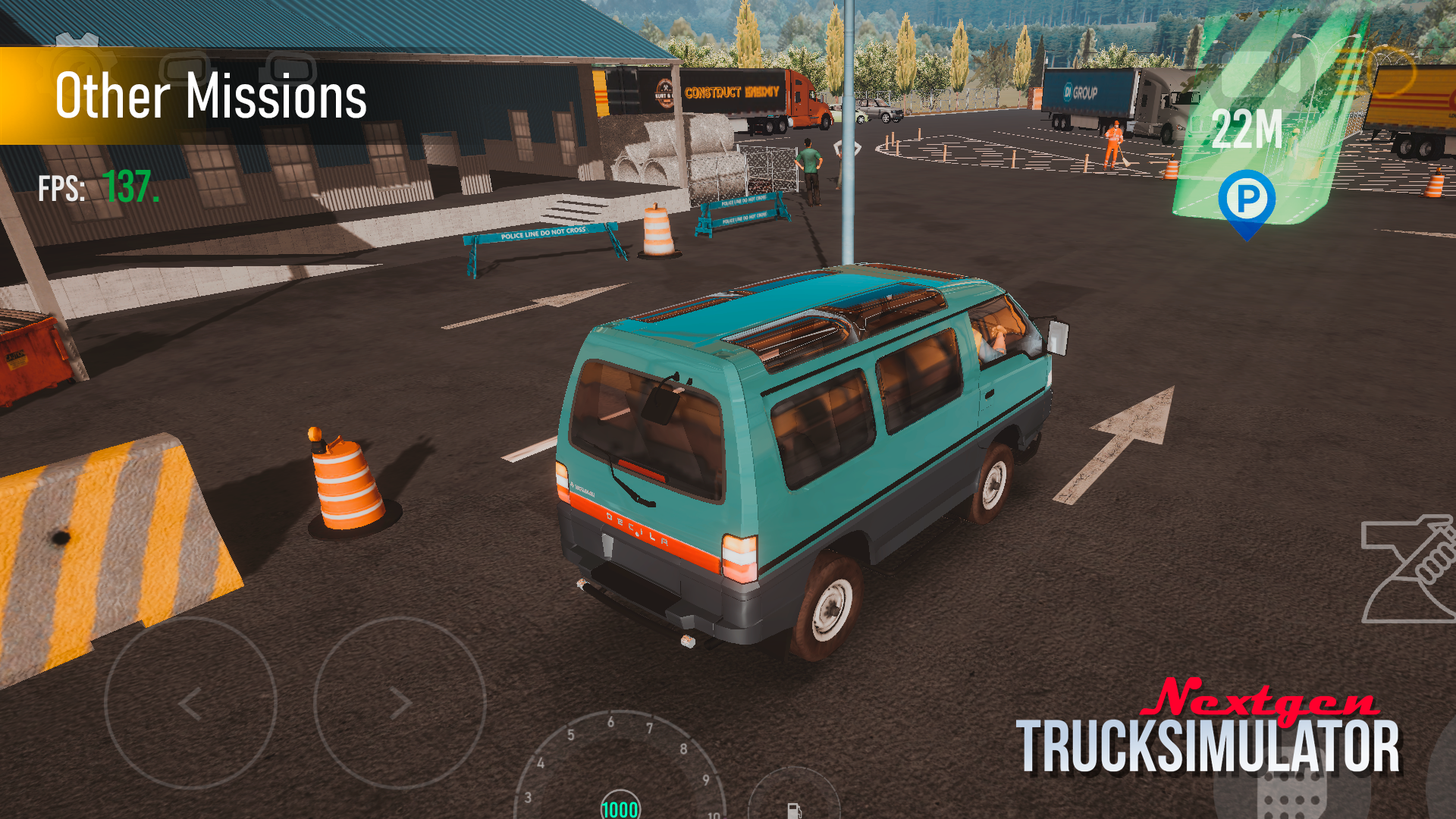 Nextgen: Truck Simulator Drive Game Screenshot