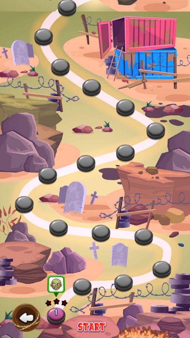 Bubble Shooter - Zombies screenshot game