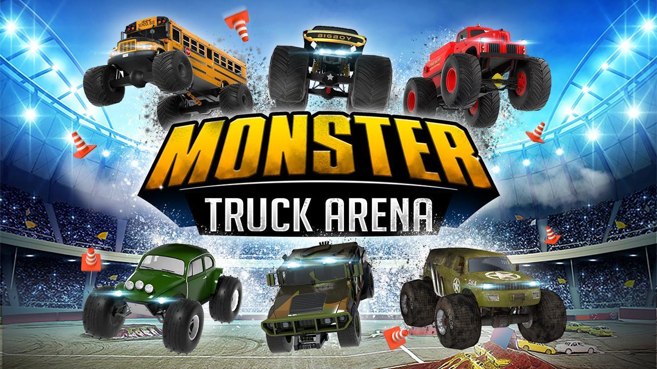 Monster Truck Arena Driver Game Screenshot