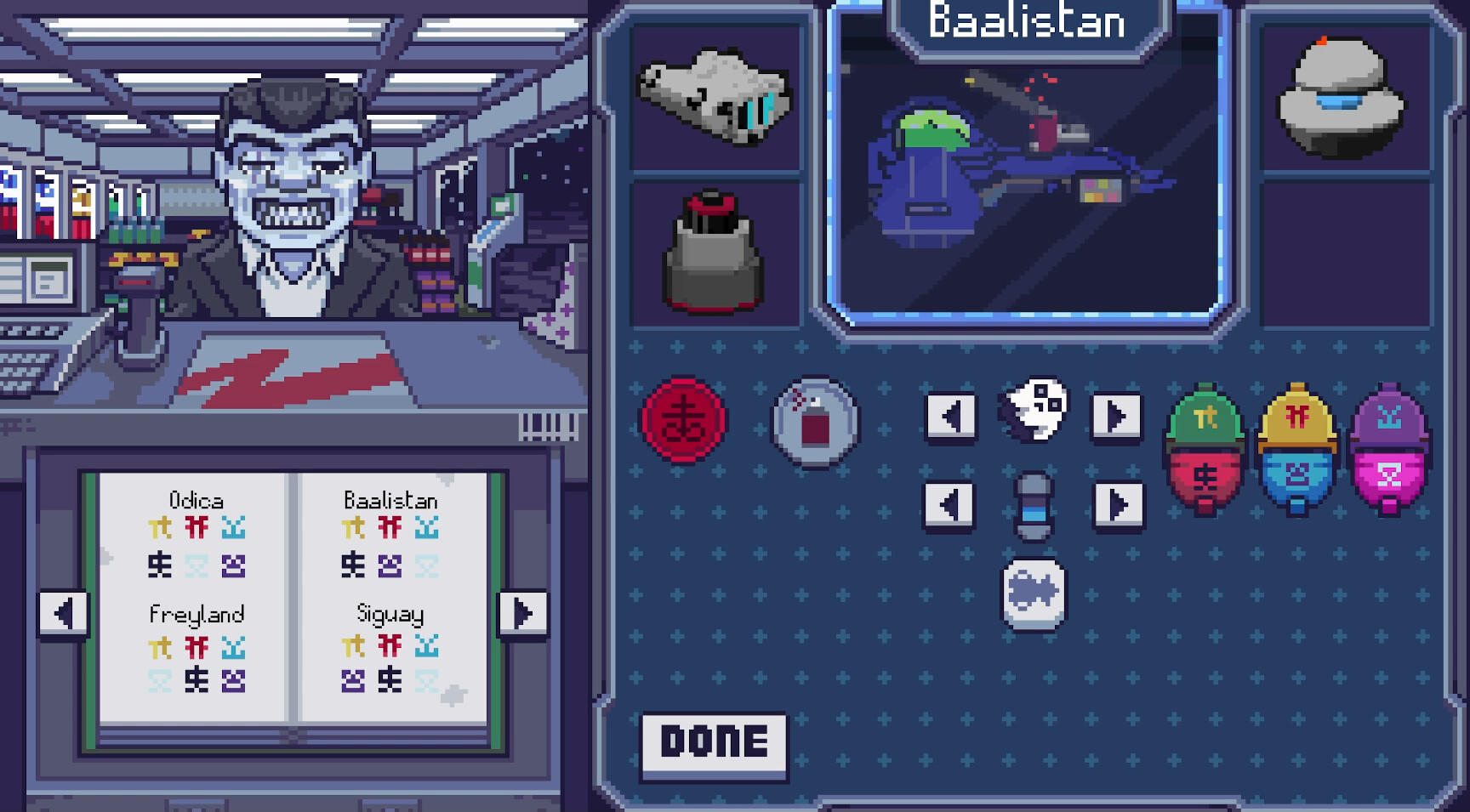 Interdimensional Gas Station Game Screenshot