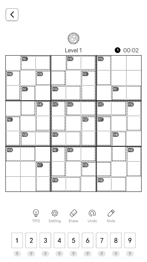 Screenshot of Sudoku Up