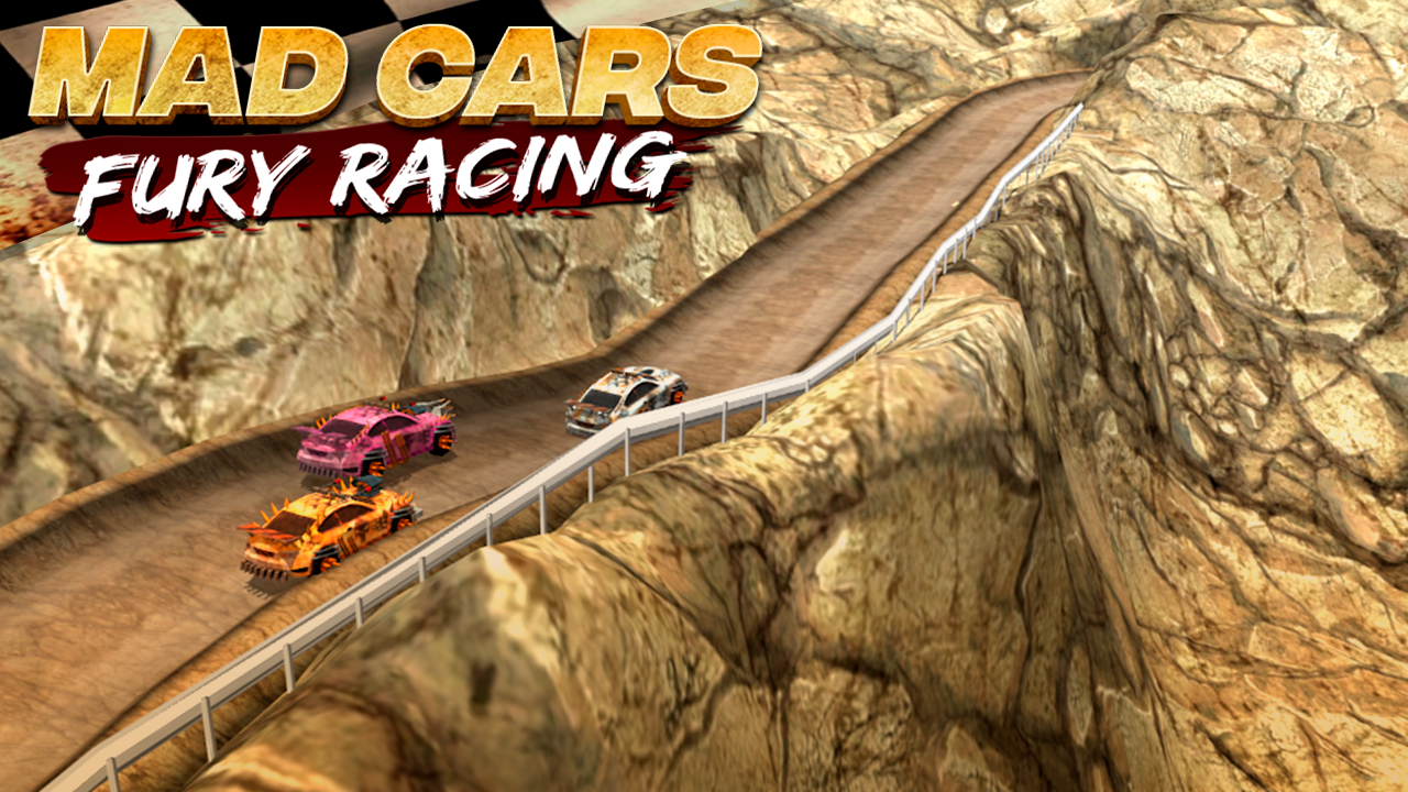 Screenshot of Mad Cars Fury Racing