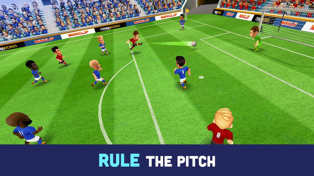 Mini Football - Mobile Soccer ภาพหน้าจอเกม