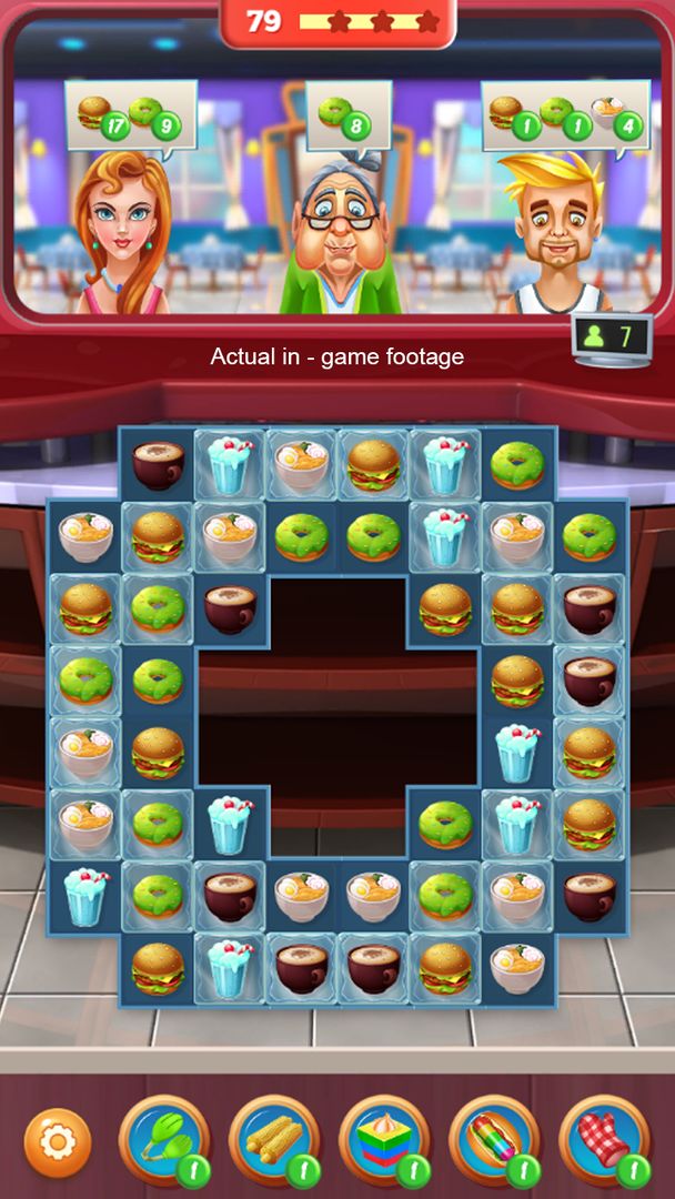 Superstar Chef - Match 3 Games ภาพหน้าจอเกม