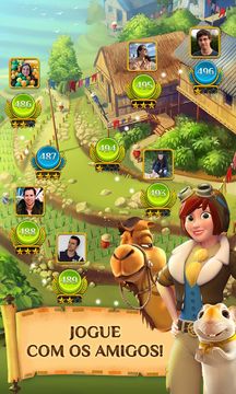 Captura de Tela do Jogo Pyramid Solitaire Saga