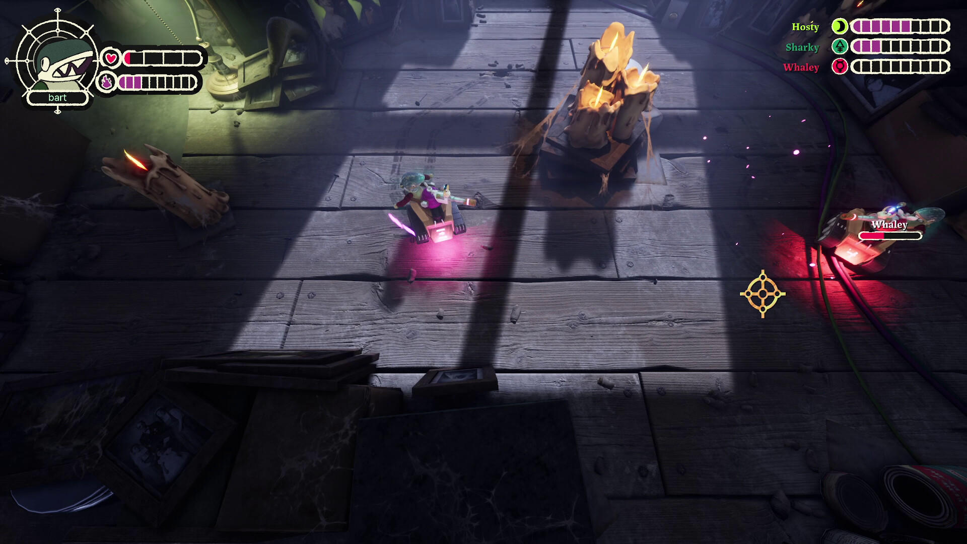 Attic Panic Game Screenshot