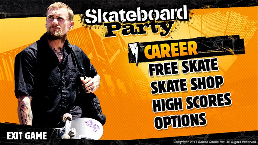 Mike V: Skateboard Party 게임 스크린 샷