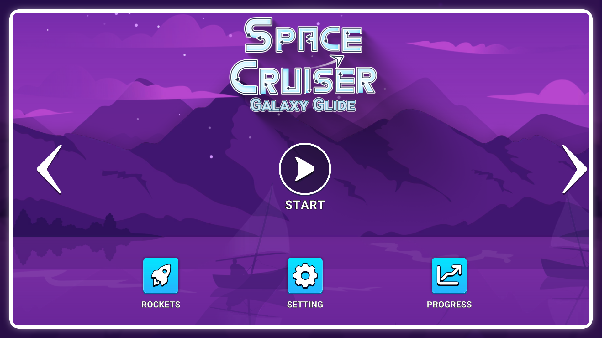 Space Cruiser - Galaxy Glideのキャプチャ