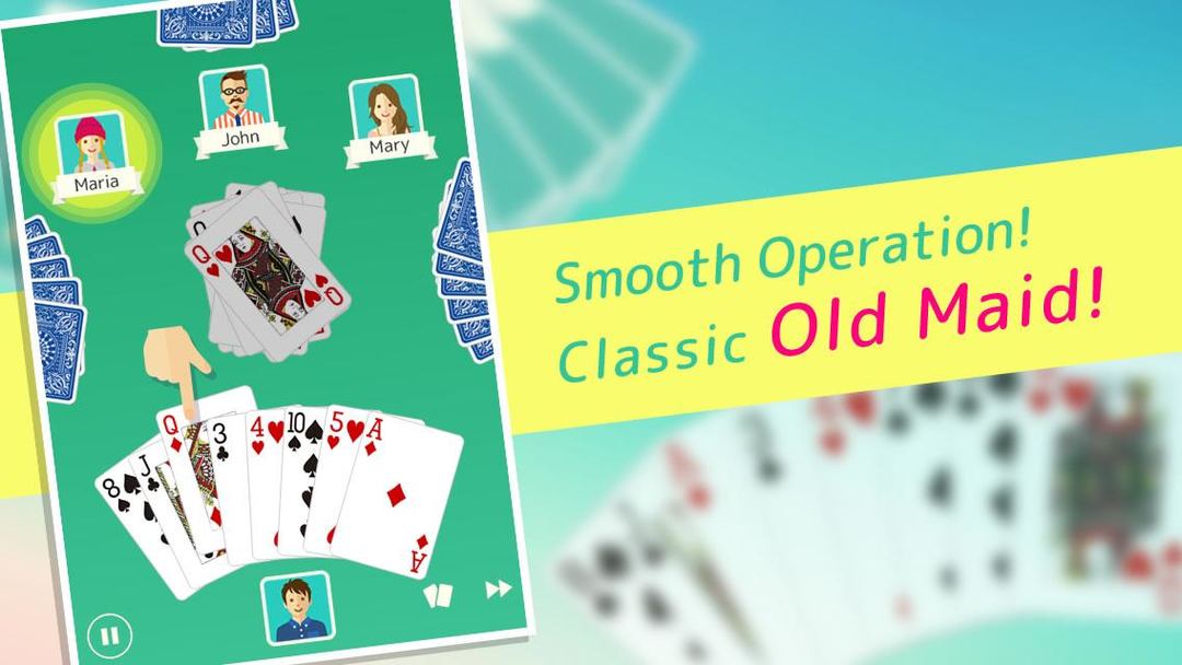 Old Maid - Fun Card Game 게임 스크린 샷