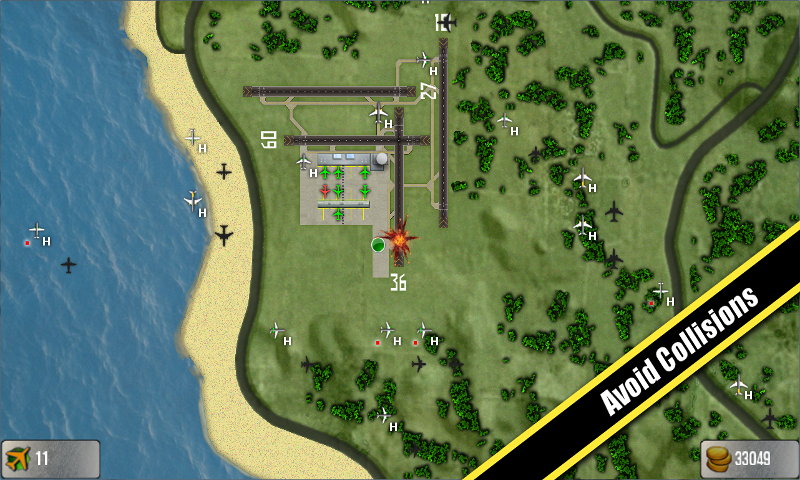 Captura de Tela do Jogo Airspace Control