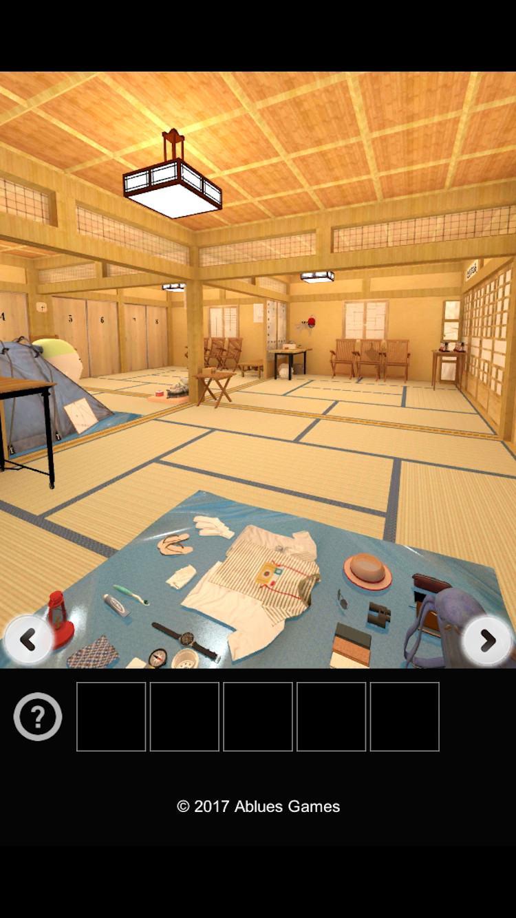 Screenshot 1 of 脱出ゲーム 合宿中の大部屋から脱出 