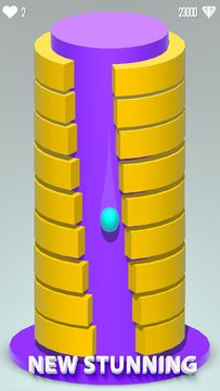 Fall Ball : Addictive Falling Game Screenshot