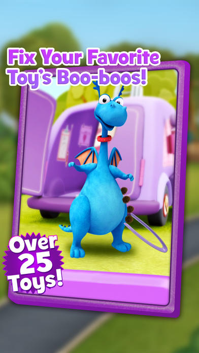 Doc McStuffins: Mobile Clinic Rescue Game Screenshot