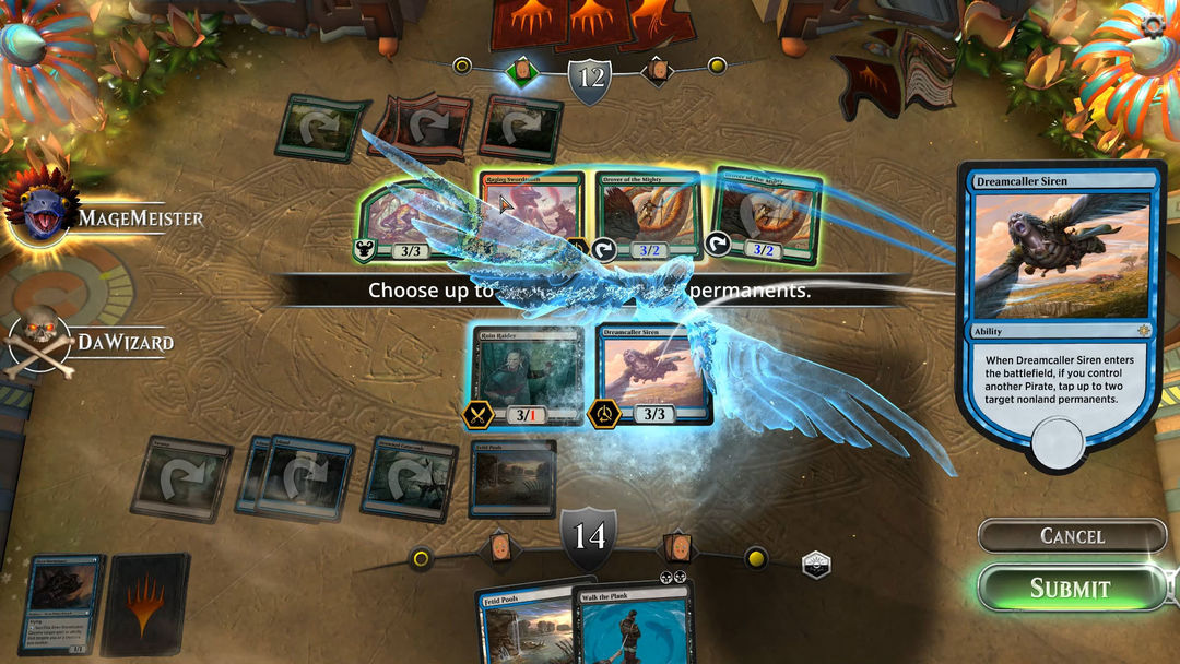 Magic: The Gathering Arena ภาพหน้าจอเกม