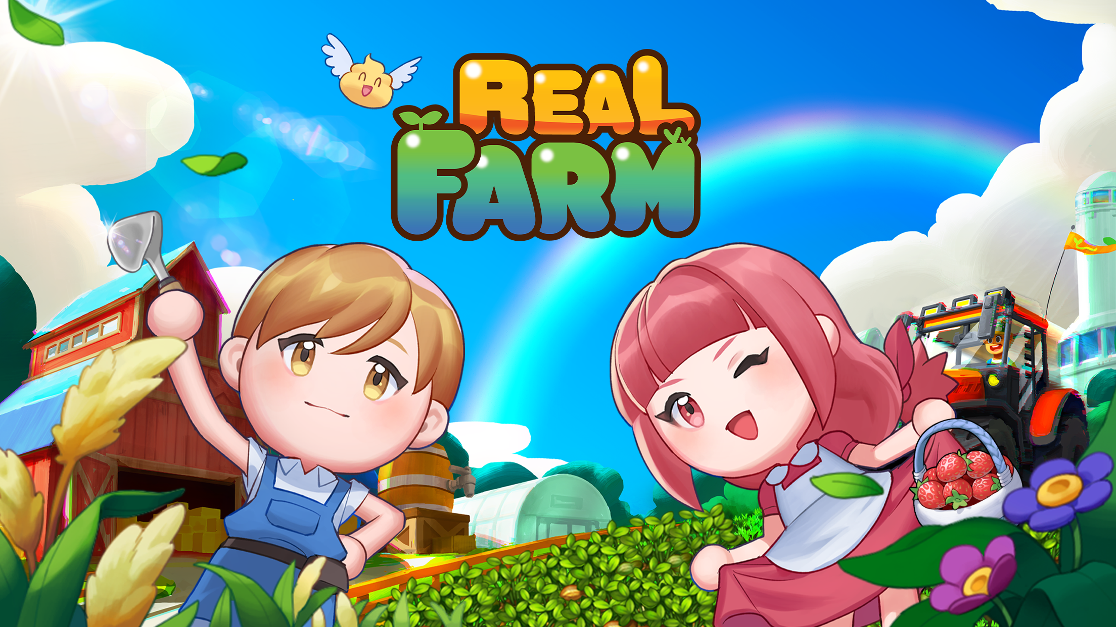 Screenshot 1 of Real Farm: Um jogo onde você conhece um fazendeiro real 