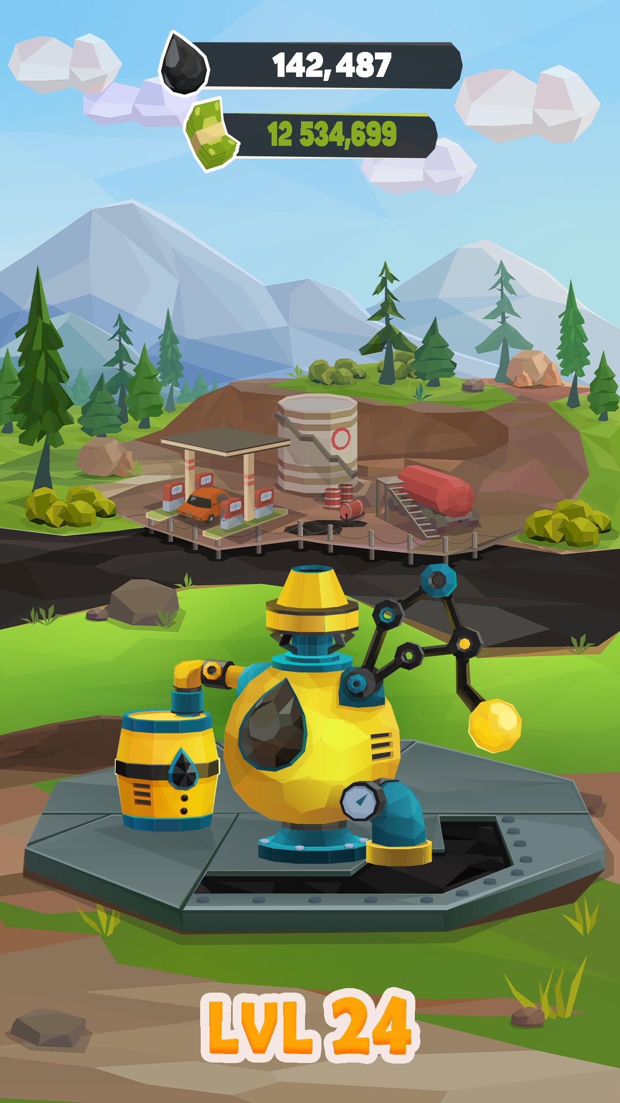 Oil Tycoon: Gas Idle Factory Game Screenshot