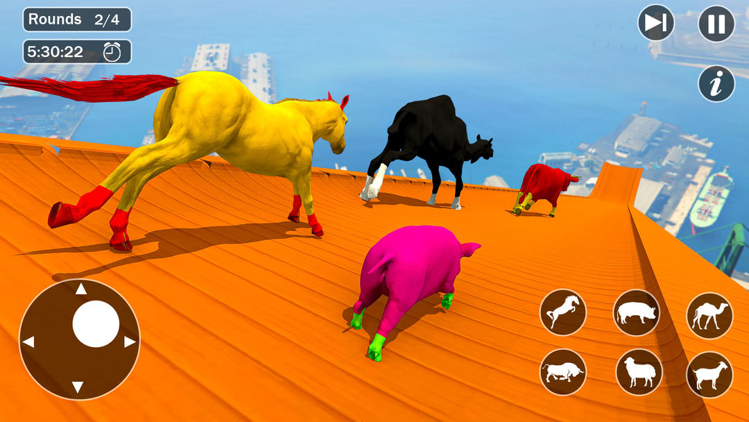 Savanna Animal Racing 3D遊戲截圖
