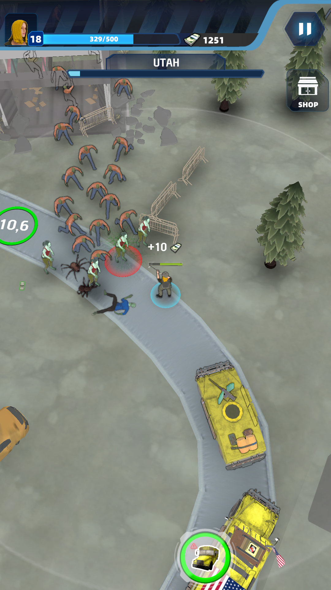 Zombie Convoy screenshot game