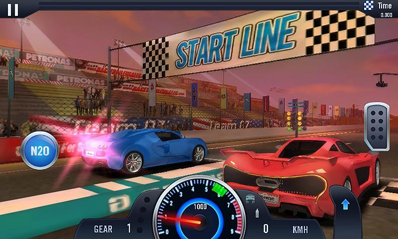 Cuplikan Layar Game Furious Car Racing