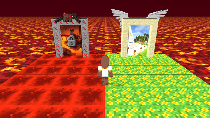 Tenge Jump Up: Heaven or Hell screenshot game