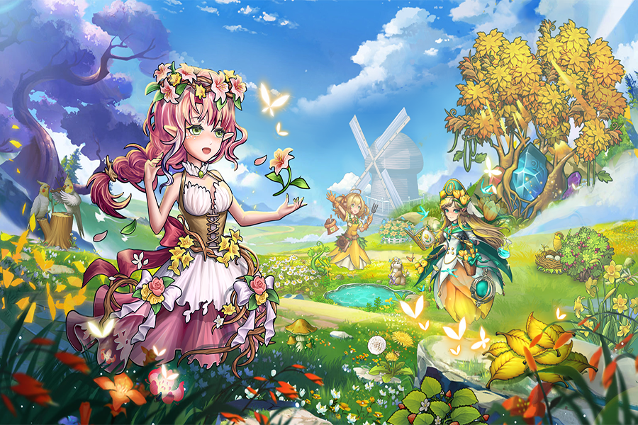 Screenshot of the video of Dragon&Elfs - Five Merge World