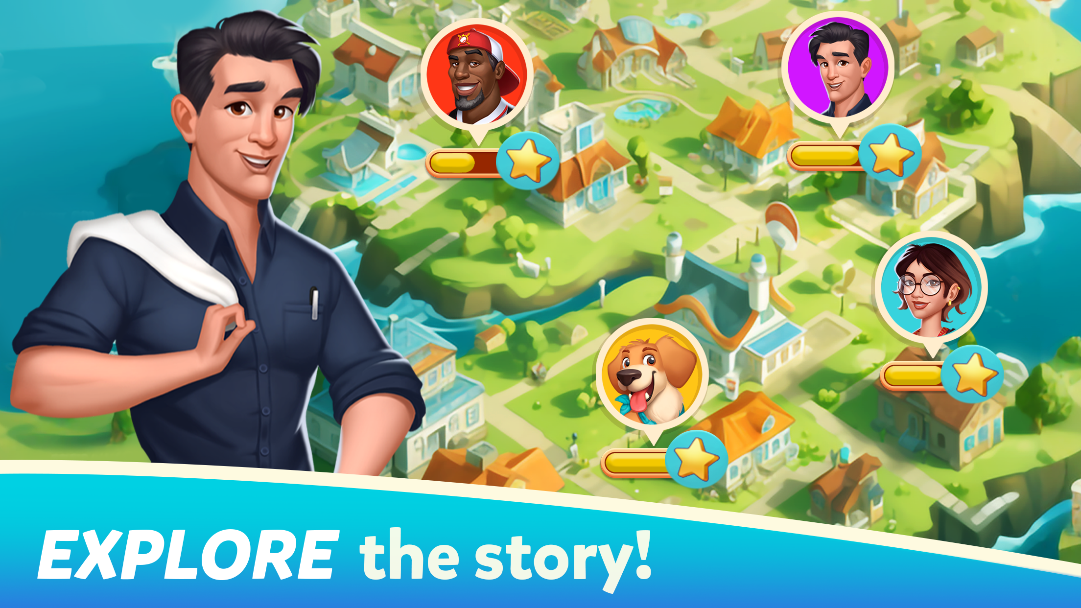 Cook & Merge Kate's Adventure Game Screenshot