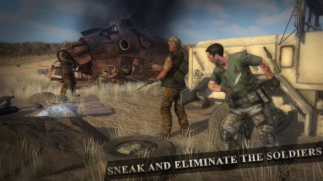 육군 전쟁 생존 시뮬레이터 게임 스크린 샷