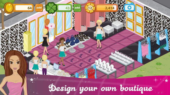 Fashion City: World of Fashion Game Screenshot