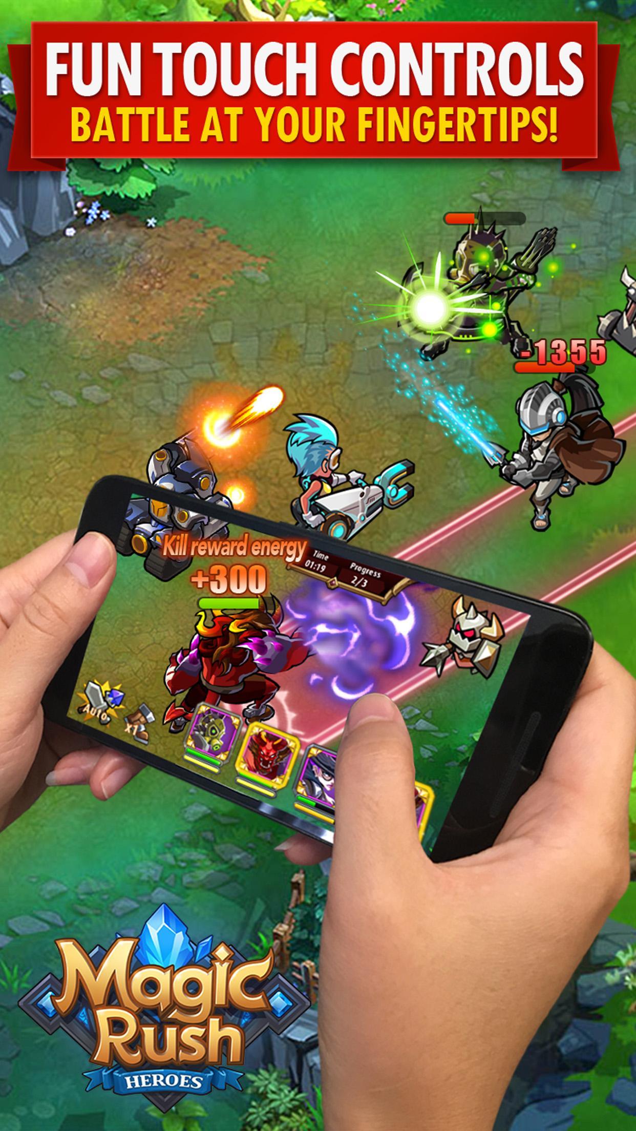 Magic Rush: Heroes Game Screenshot