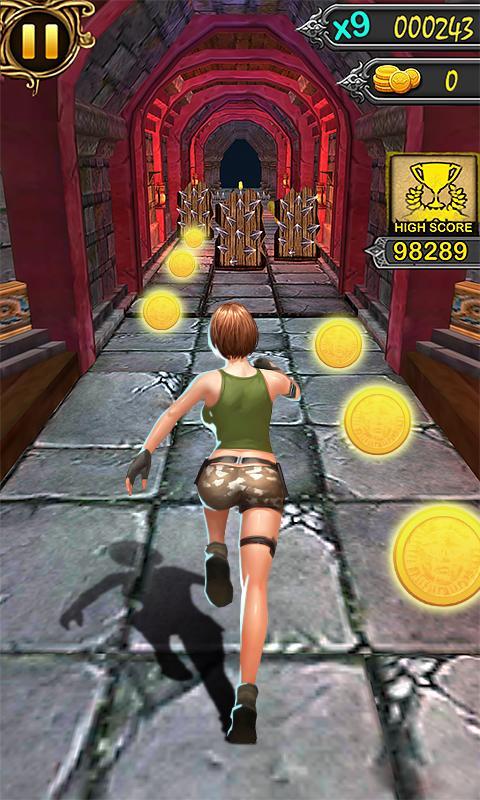 Tunnel Escape Run Game Screenshot