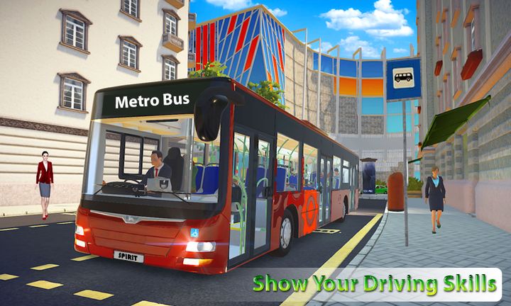 Screenshot 1 of Metro Bus Sim 2017 1.0