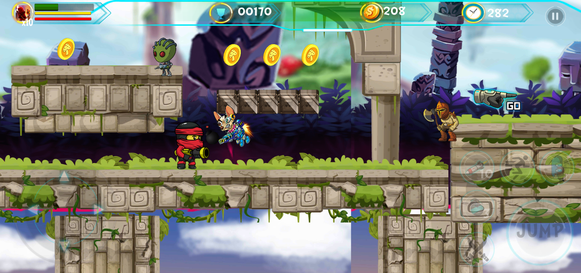 Go Ninja Adventures Game Screenshot
