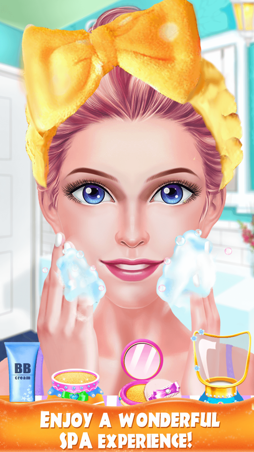 High School Water Park Salon Game Screenshot