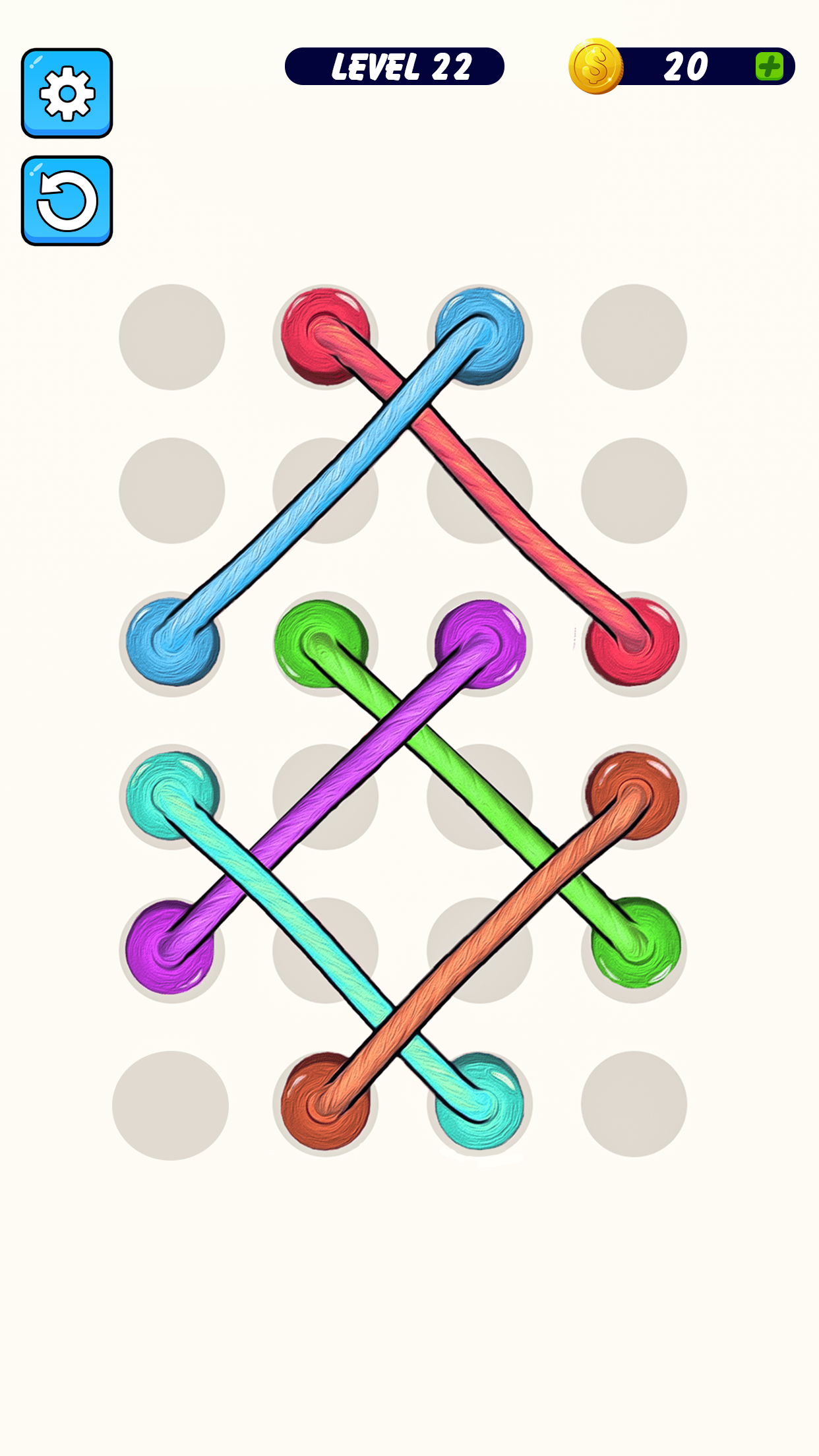 Twisted Tangle Rope Untie 3D Game Screenshot