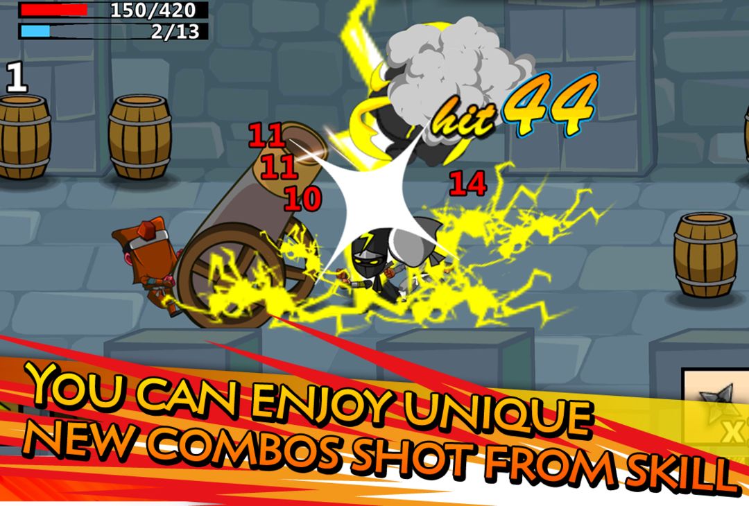 Ninjas - STOLEN SCROLLS screenshot game