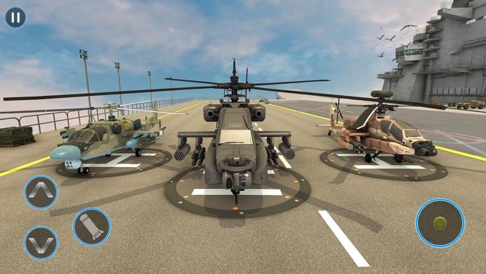 武裝直升機戰鬥天空射擊模擬遊戲截圖