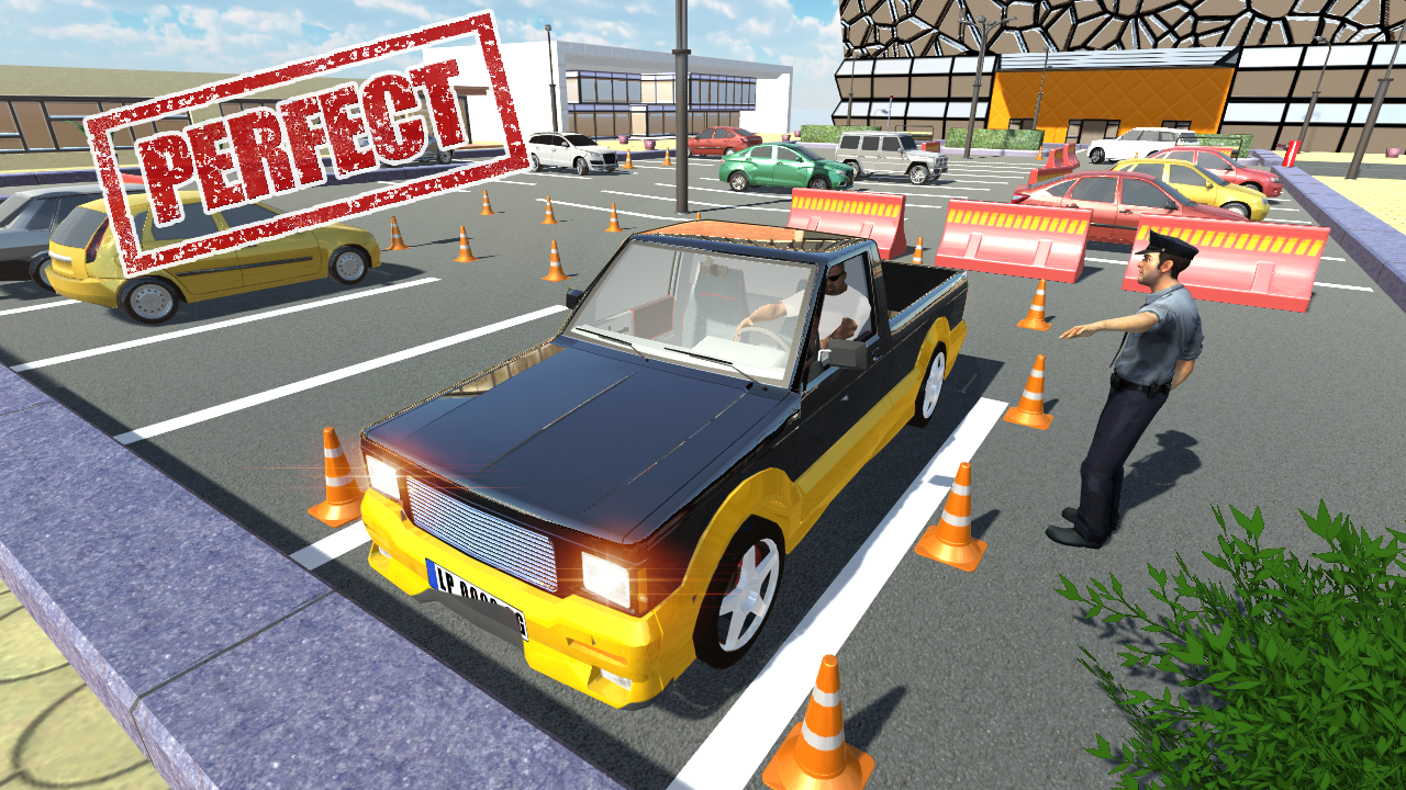 Captura de Tela do Jogo Off-Road Pickup Parking