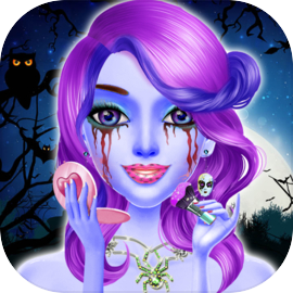 Halloween Makeup Salon Game