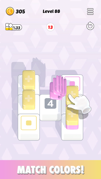 Color Sort Shuffle Game Screenshot