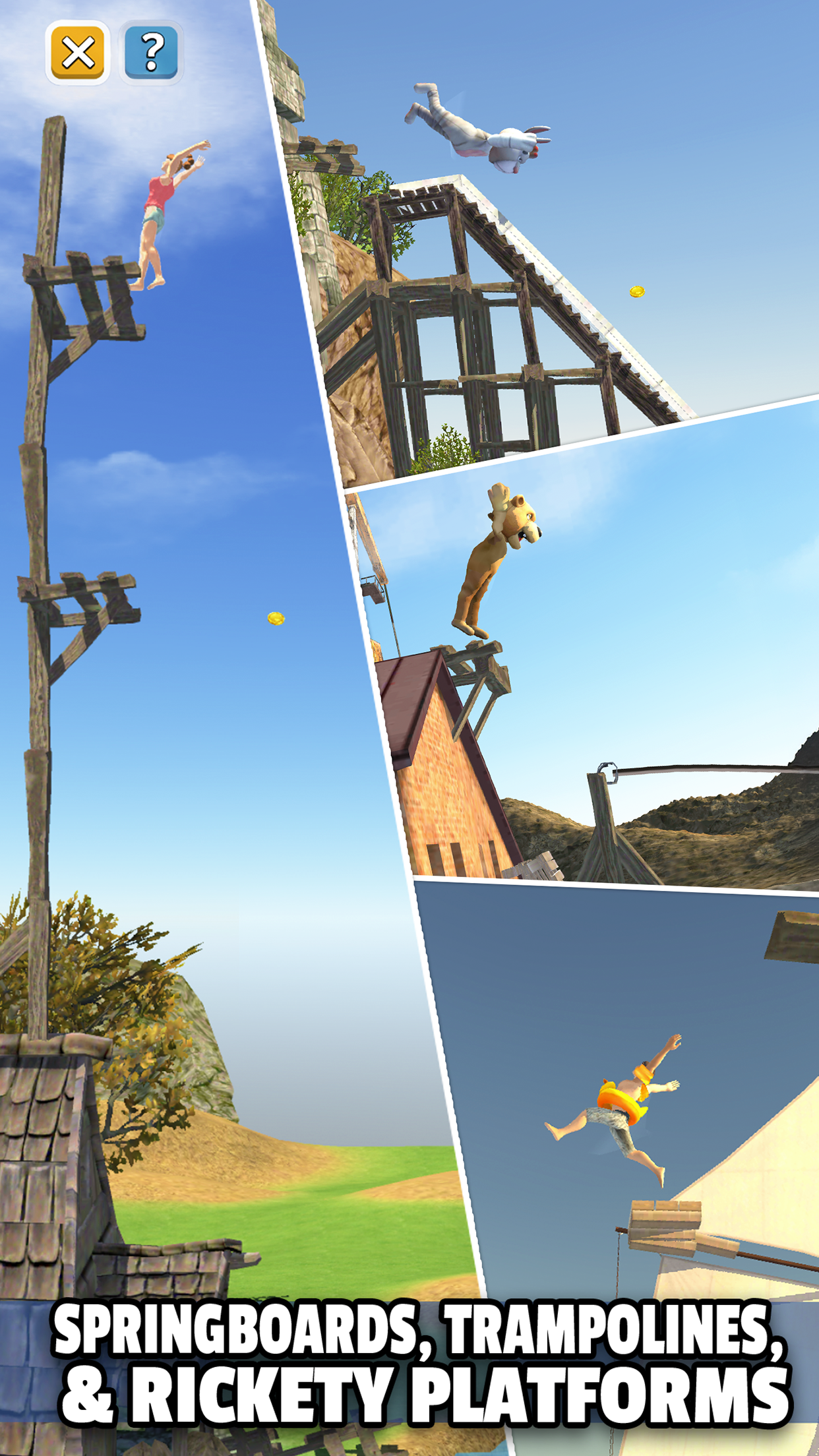 Flip Diving Game Screenshot