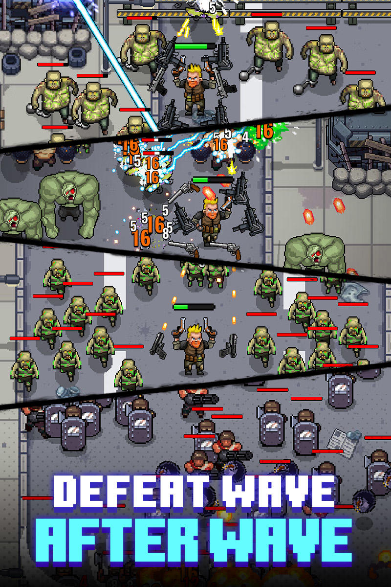 Zombie Survival: Defense War Z Game Screenshot
