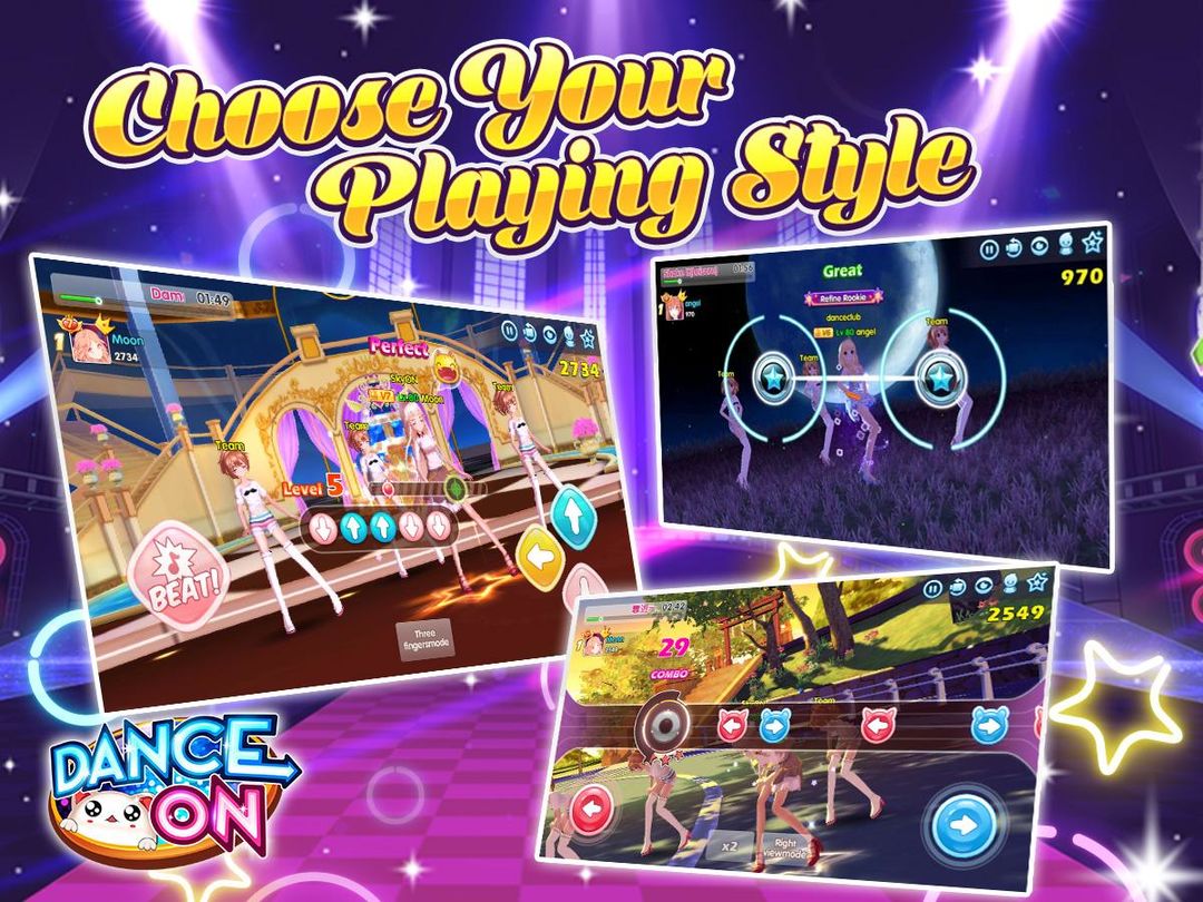 Dance On Mobile 게임 스크린 샷