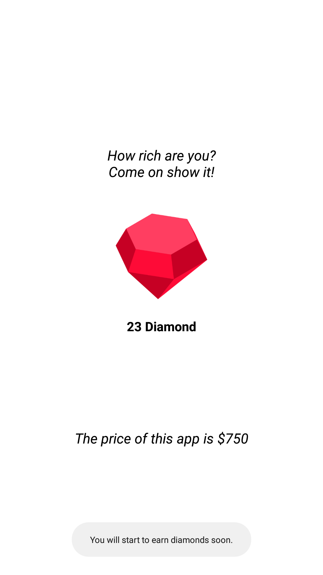 I'm Rich: Diamond Digger 2 Game Screenshot