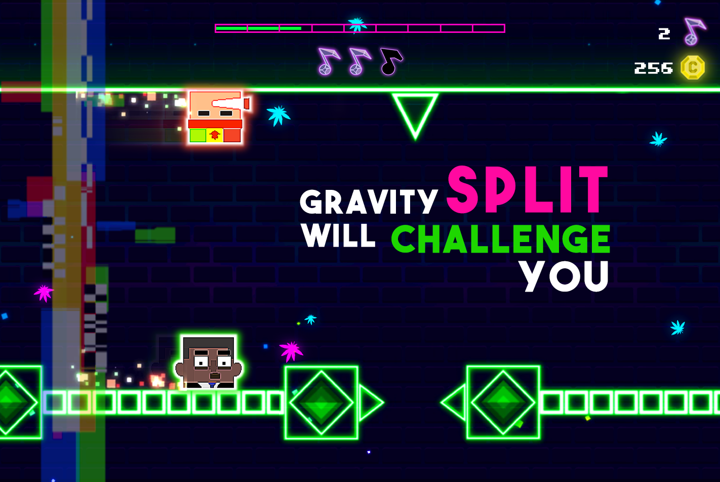 Captura de Tela do Jogo Daft Jump - Addictive platformer game