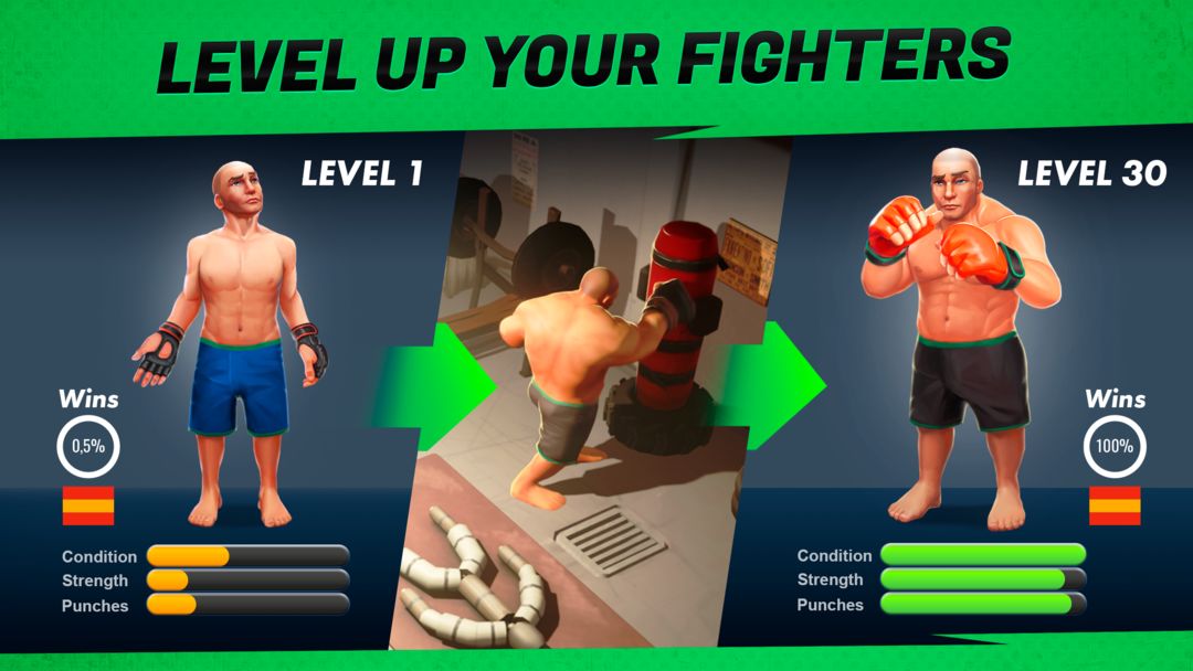 MMA Manager 2: Ultimate Fight ภาพหน้าจอเกม
