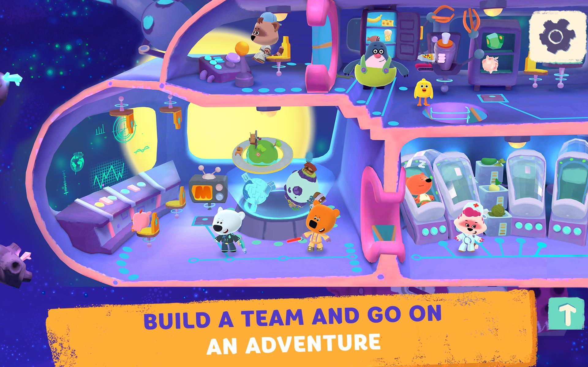 Be-be-bears in space Game Screenshot
